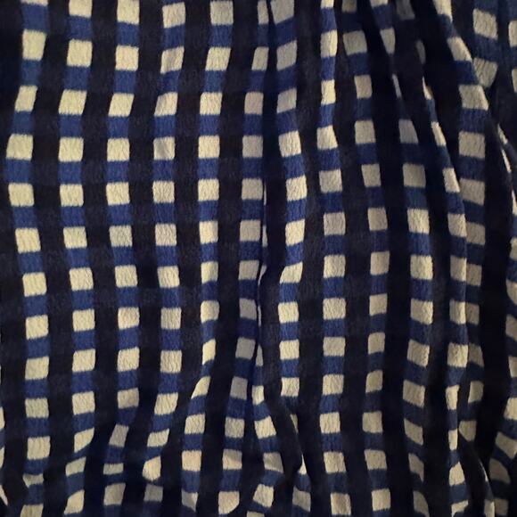 Privacy Please Orchard Romper Elysian Blue Plaid Revolve - Picture 5 of 11